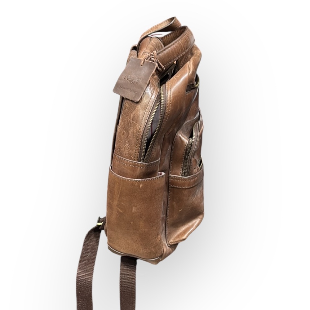 Rawlings Medium Genuin Leather Backpack Brown - image 3